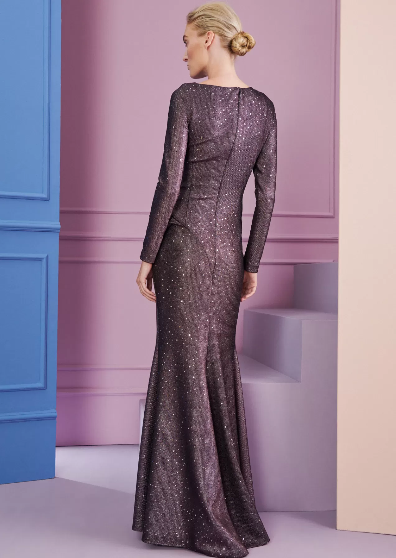 Shop Talbot Runhof Evening Dress Goldeneye1