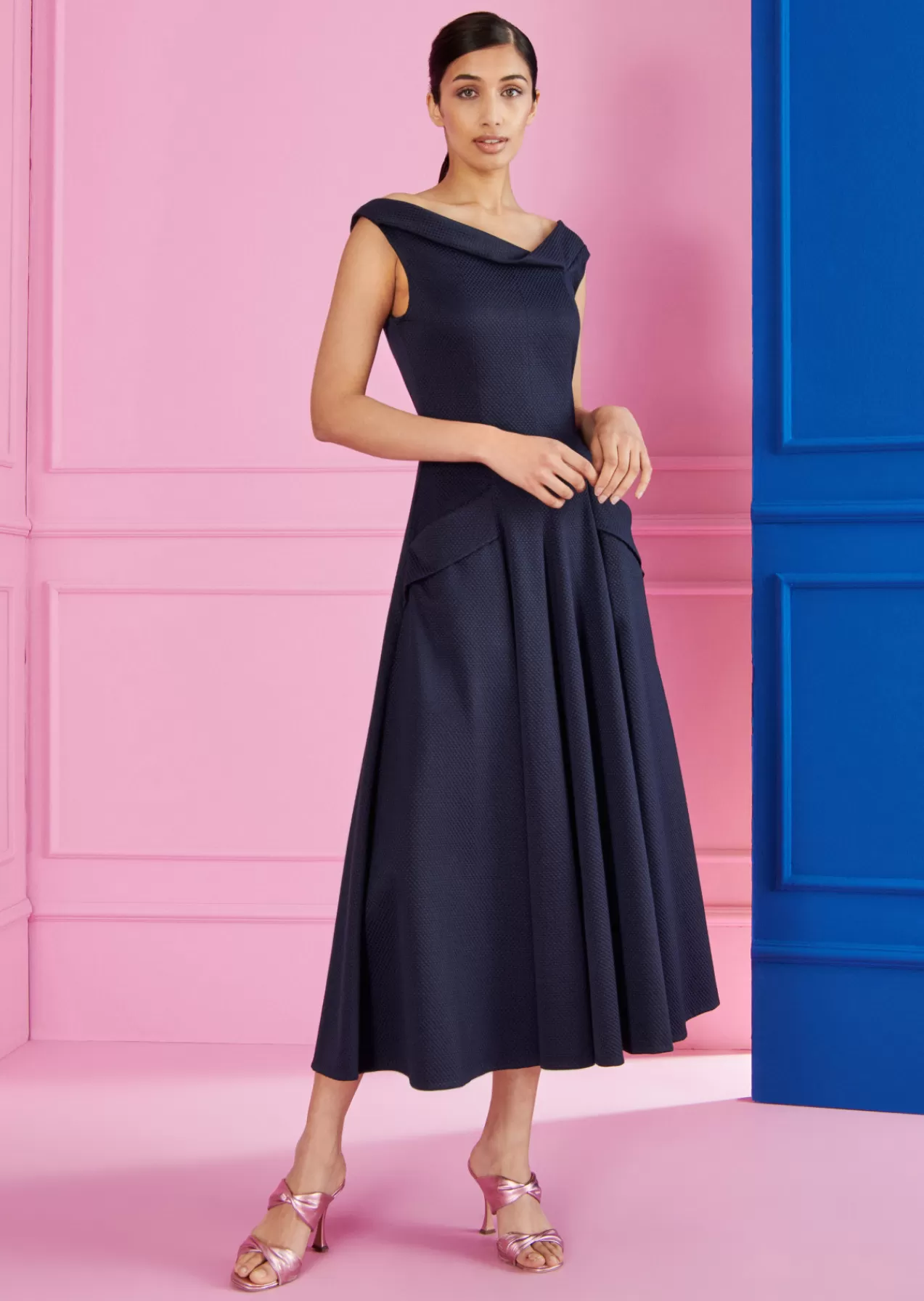 Online Talbot Runhof Midi Dress Kolja2