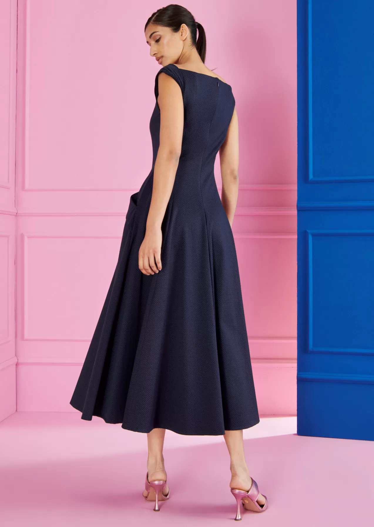 Online Talbot Runhof Midi Dress Kolja2