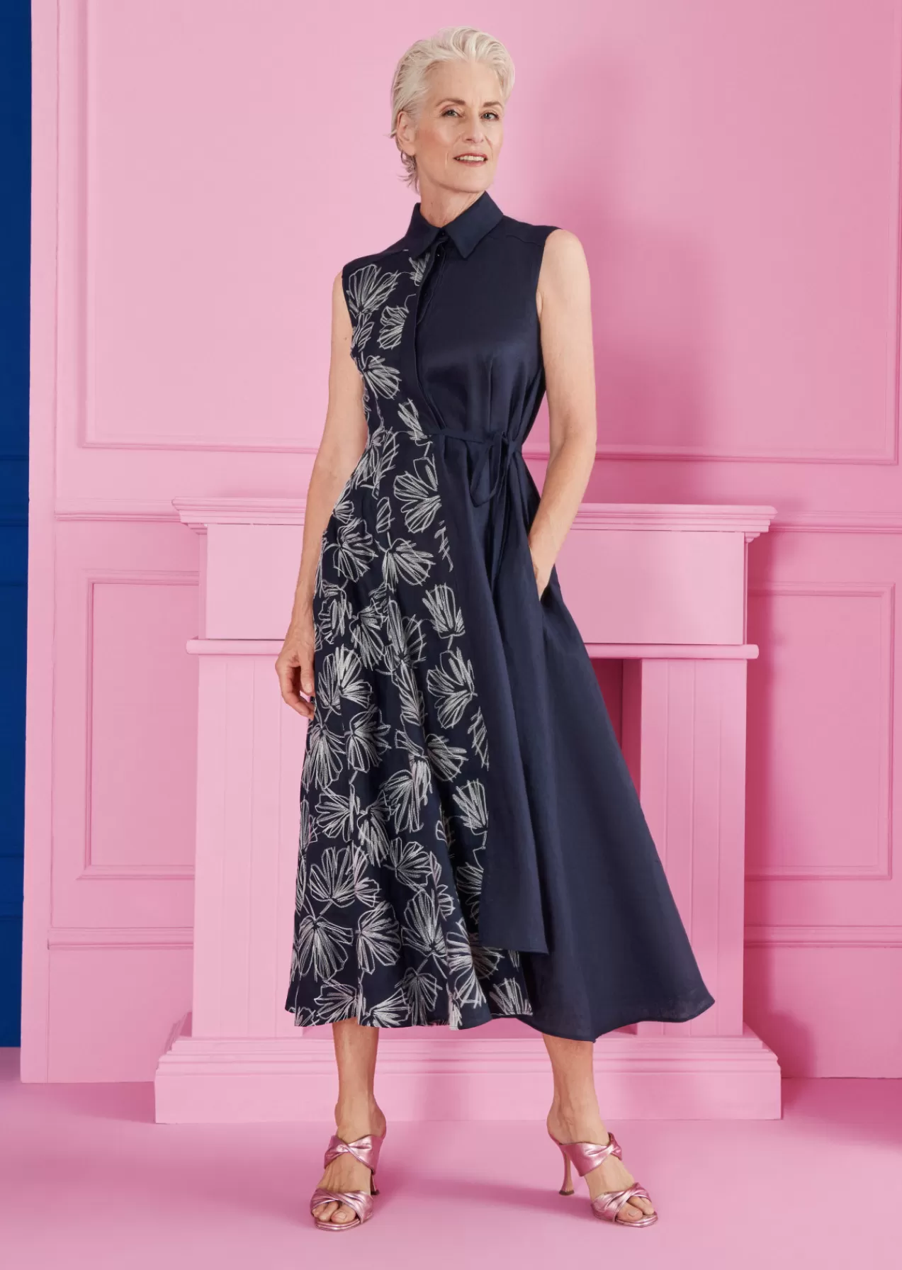 Fashion Talbot Runhof Midi Dress Logout3