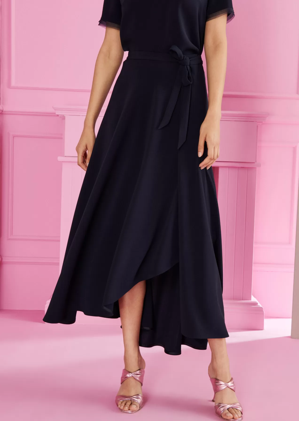 Online Talbot Runhof Midi Skirt Keeper3